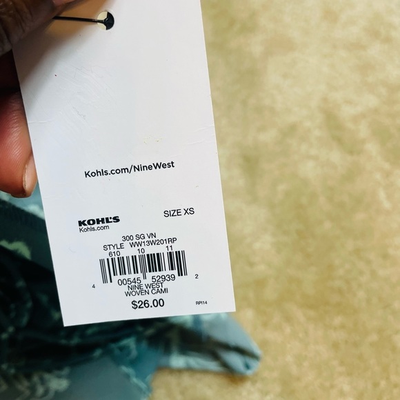 Nine West V-Neck Layering Camisole - Picture 6 of 7